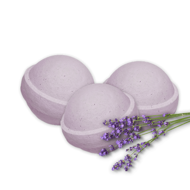 Produkt (2): Bild 2: CBD Badekugel Lavendel - 100mg CBD